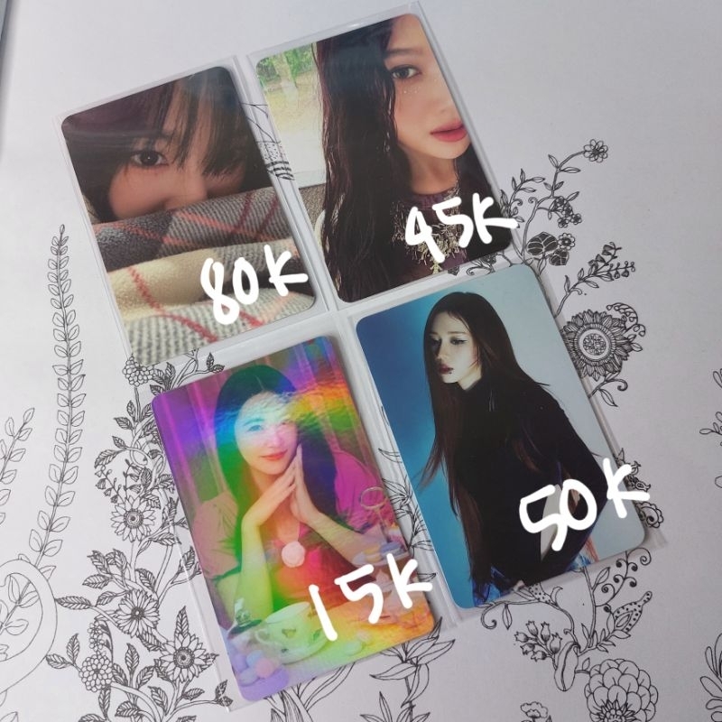 [READY STOCK] Photocard Official Irene Joy Yeri Red Velvet Chill Kill Azarine Winter POB Hottracks D