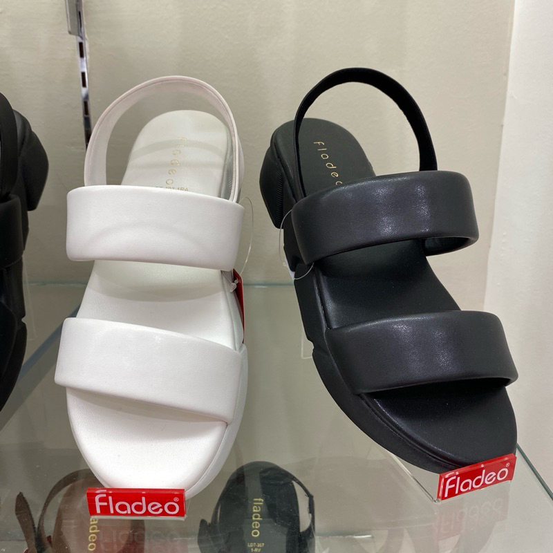 Fladeo sandal tali karet wanita comfy 36-40