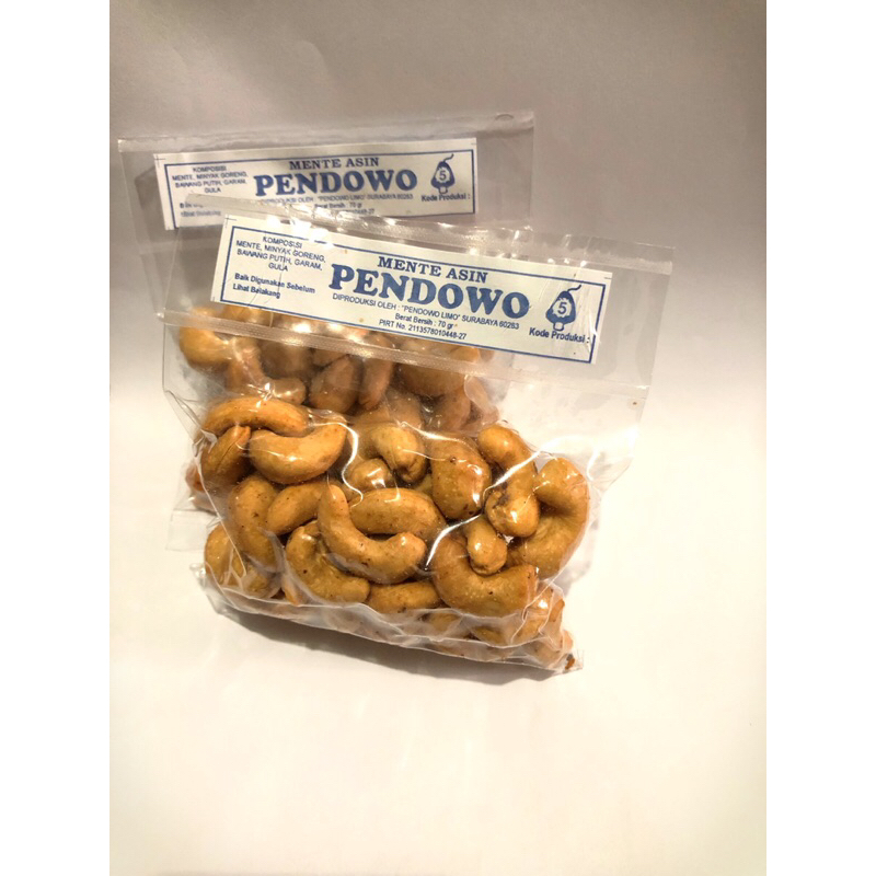 

KACANG METE ASIN SUPER PENDOWO "70 gram" [MATANG/SIAP MAKAN]