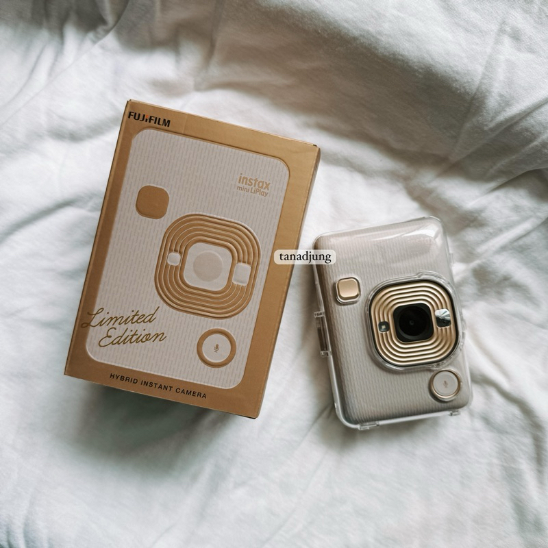 Instax Mini Liplay Beige Gold (Limited Edition)