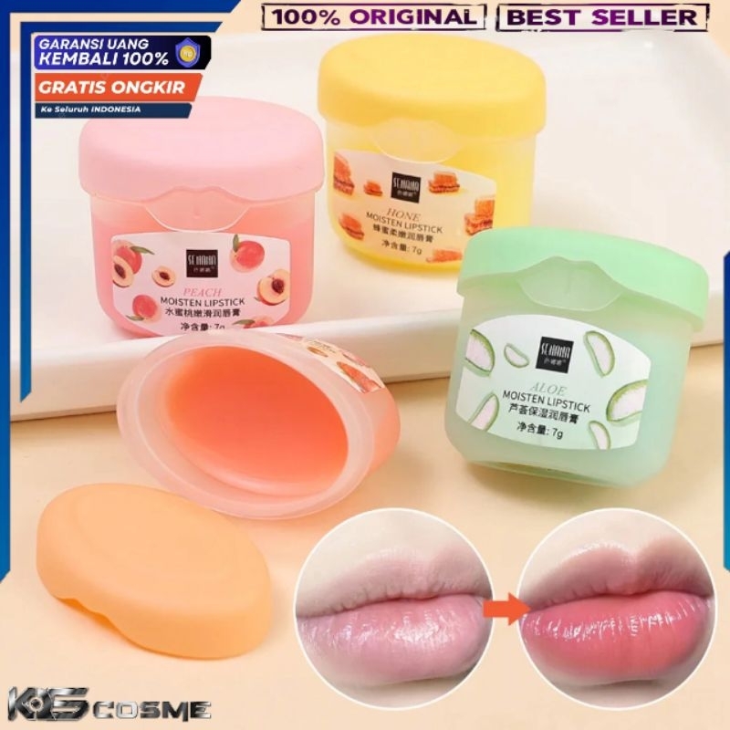SENANA Lip Balm Jelly Vaseline Lip Pelembab Bibir Lip Balm Jely Pemerah Alami