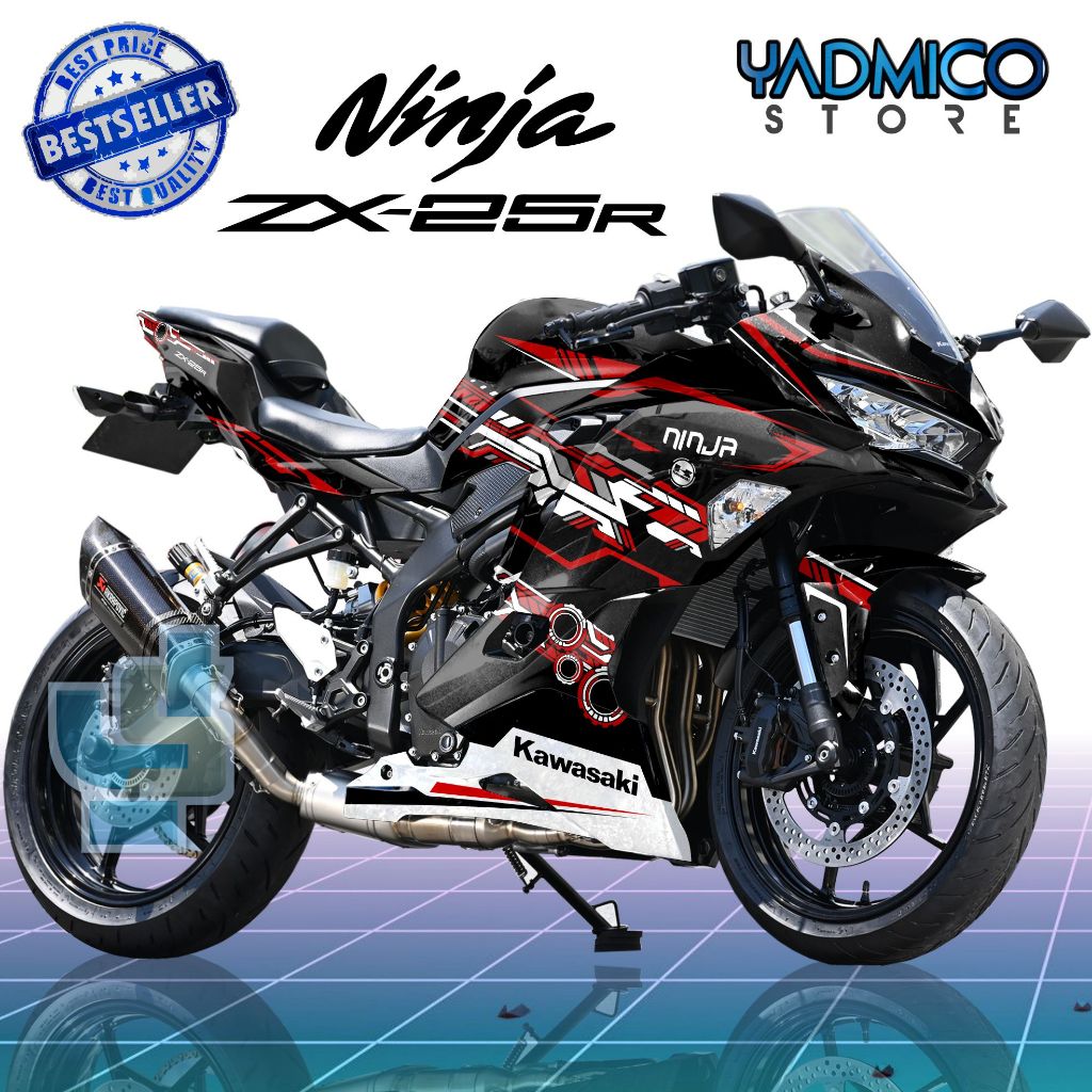 【PROMO】Decal Ninja ZX25R Full Body / Stiker Kawasaki ZX 25R Full Body / Dekal Ninja ZX-25R / Stripin