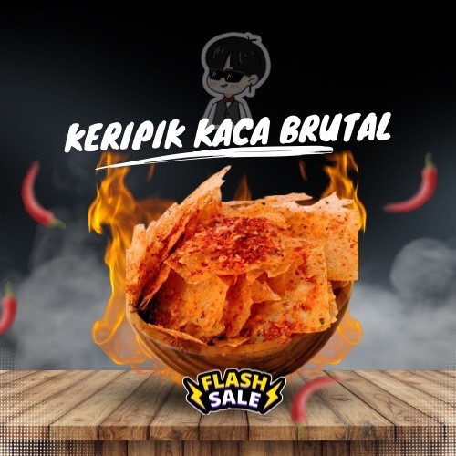 

500gr-Keripik Kaca Pedas Daun Jeruk | Keripik Kaca Brutal