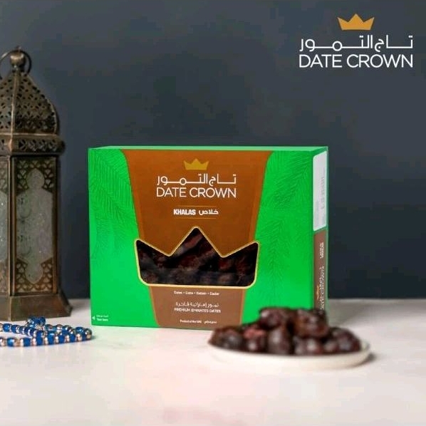 

Kurma Date Crown Khalas 1kg Original Produk