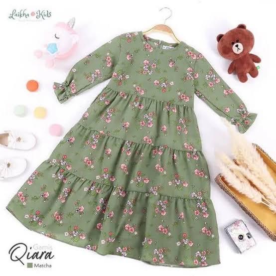 Gamis Qiara anak perempuan