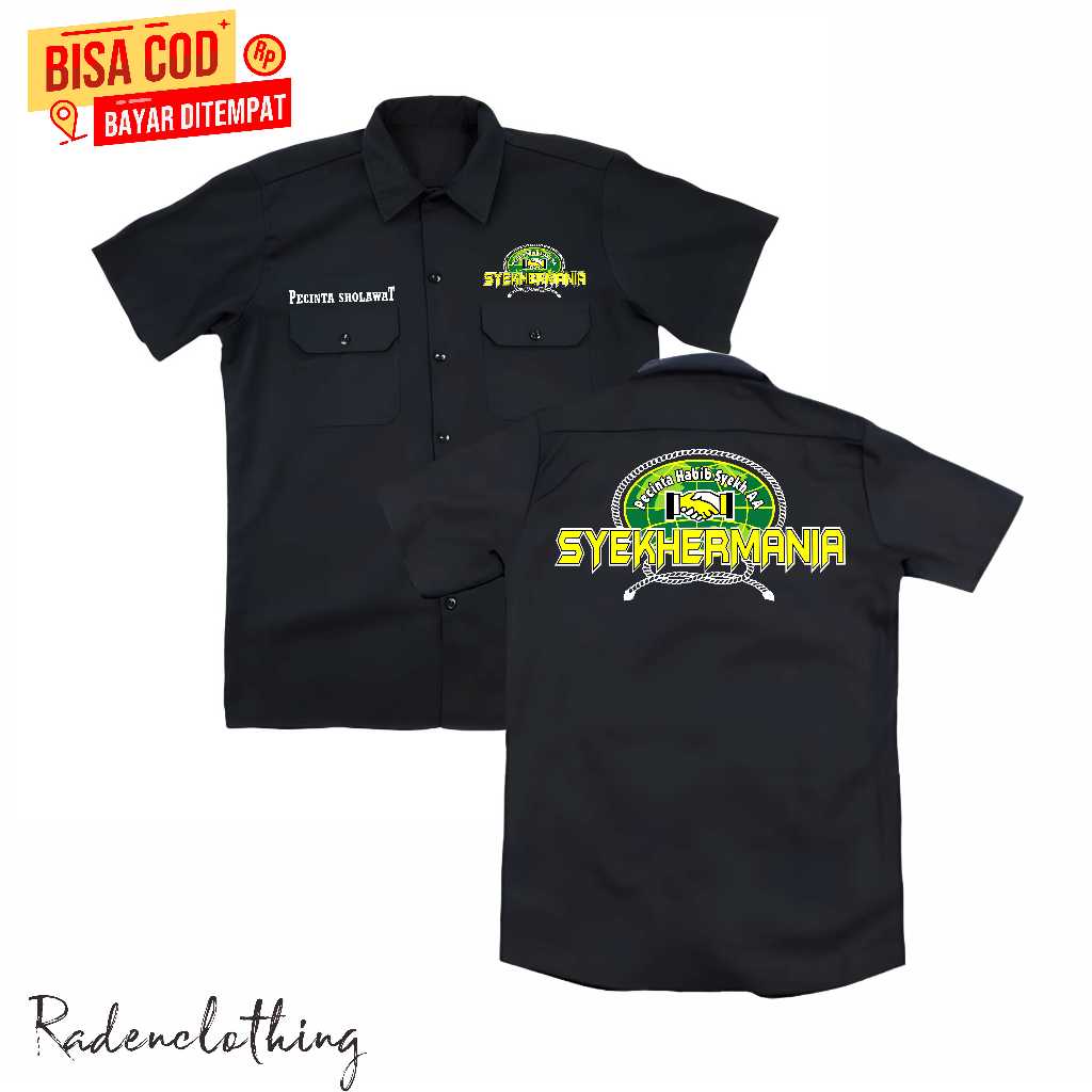 KEMEJA SYEKHERMANIA HABIB SYEH DISTRO TERBARU NEW 2023