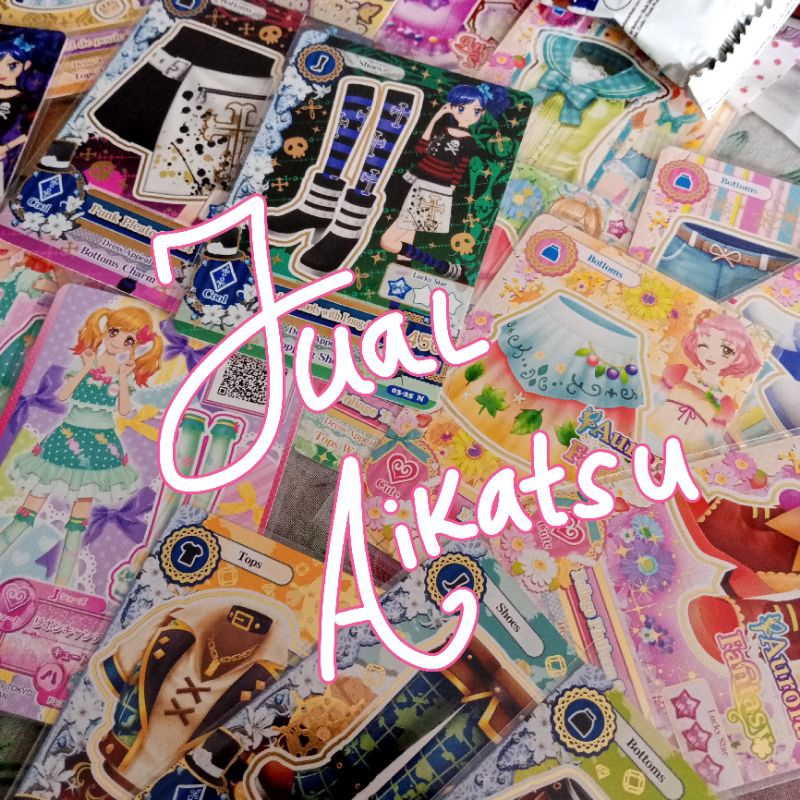 [OFFICIAL] Kartu Aikatsu Aikatsu Stars Aikatsu Card Rare Normal Japan Ina Korea Satuan