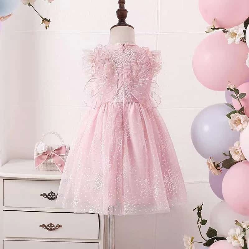 DRESS ANAK IMPORT PEREMPUAN DRESS ANAK KUPU KUPU