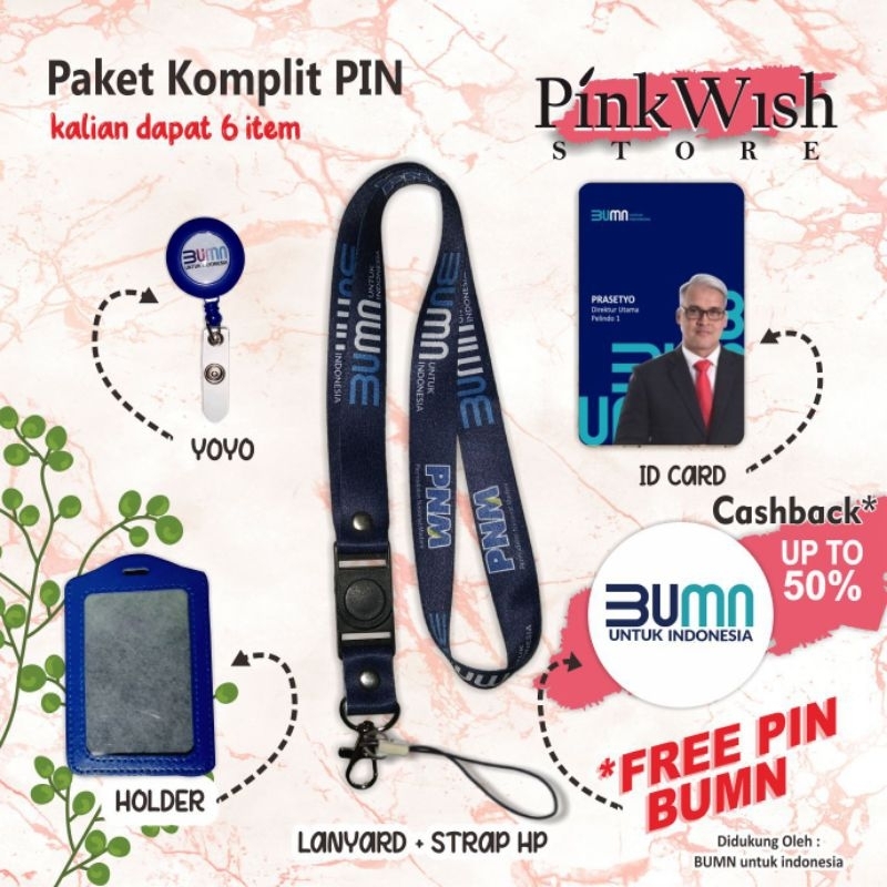 

Tali id card PNM BUMN / Lanyard PNM BUMN Untuk Indonesia [READY STOCK] TERMURAH !!! Beli Eceran Rasa Grosir
