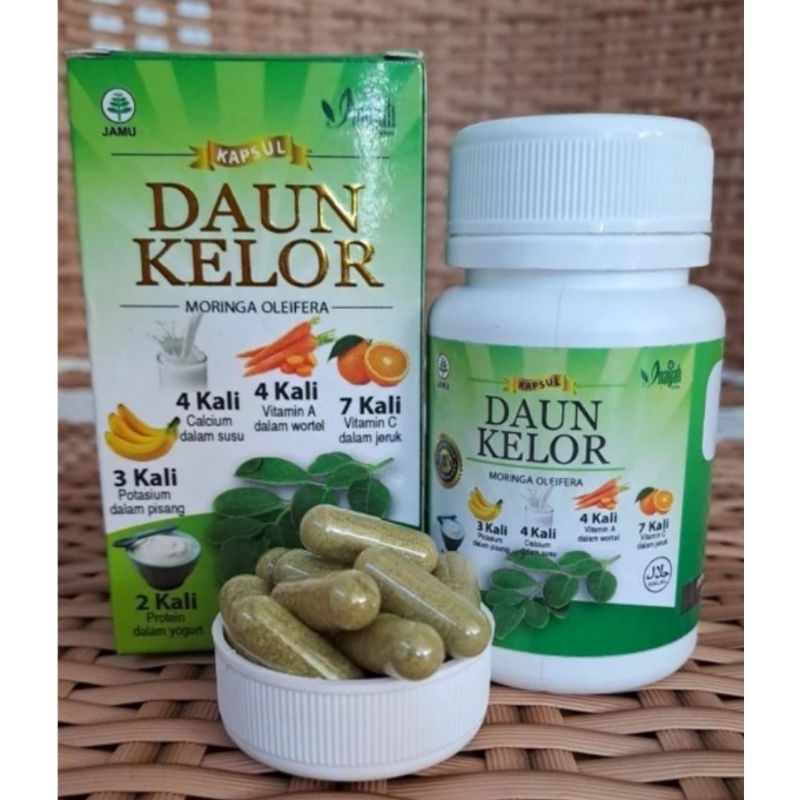 Daun Kelor Ori Inayah 60 KAPSUL
