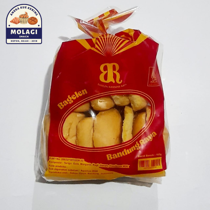 

Kue Bagelen Bandung (isi 20 Roti) / Roti Bagelan Kering - Molagi Snack