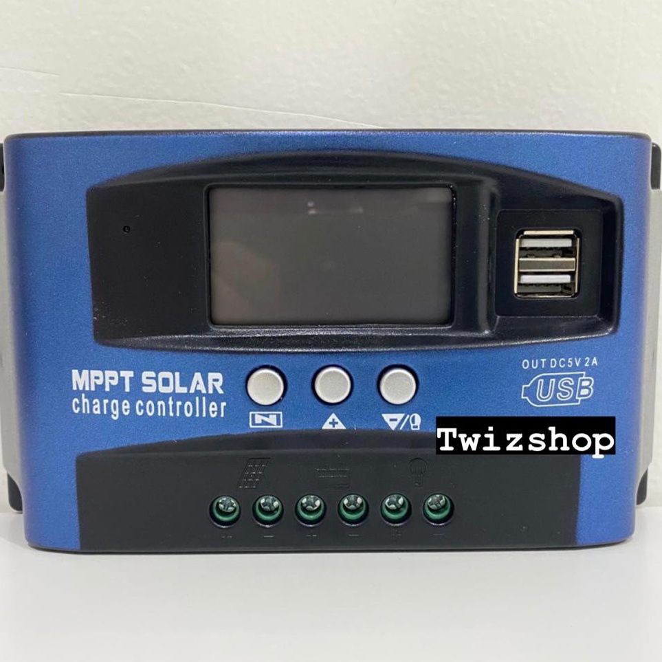 Laris Solar Charger Controller Mppt 5A 12V 24V Panel Surya Mppt 5A j Paling Dicari