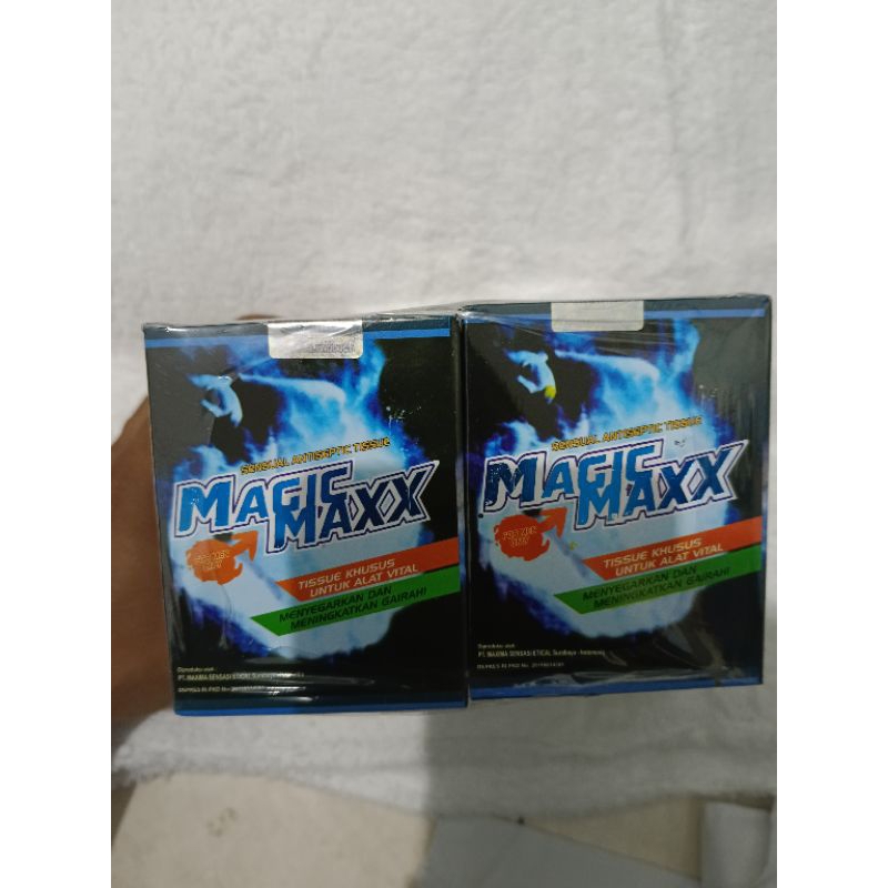 MAGIC MAXX original. Tissue khusus untuk alat vital