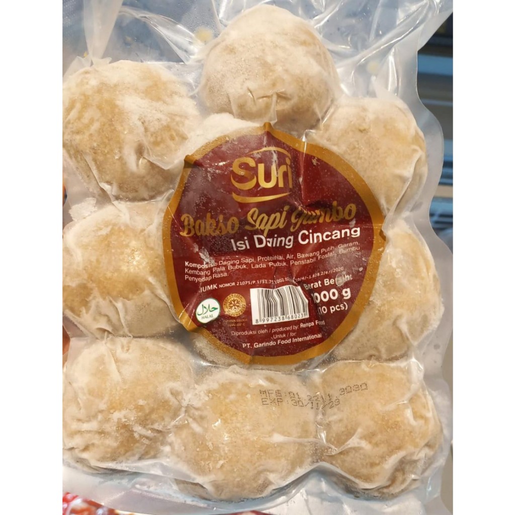 

SURI BAKSO JUMBO ISI DAGING CINGCANG 1000 GR