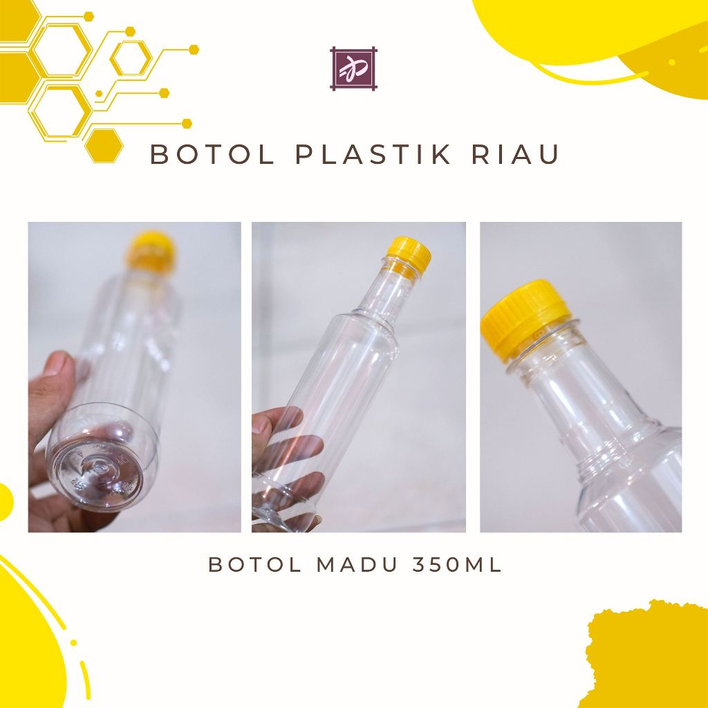 BOTOL PLASTIK MADU 350ML