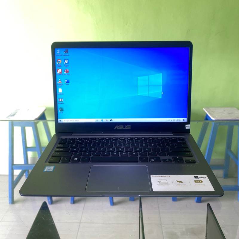Laptop Second ASUS VIVOBOOK S14 X411UA Core i5 gen 8th RAM 8gb SSD 256gb slim