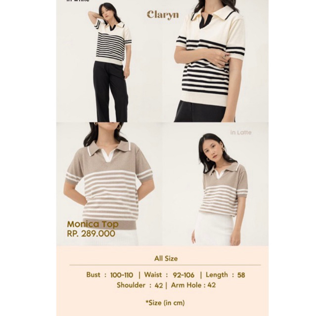 Monica Top - Claryn The Label