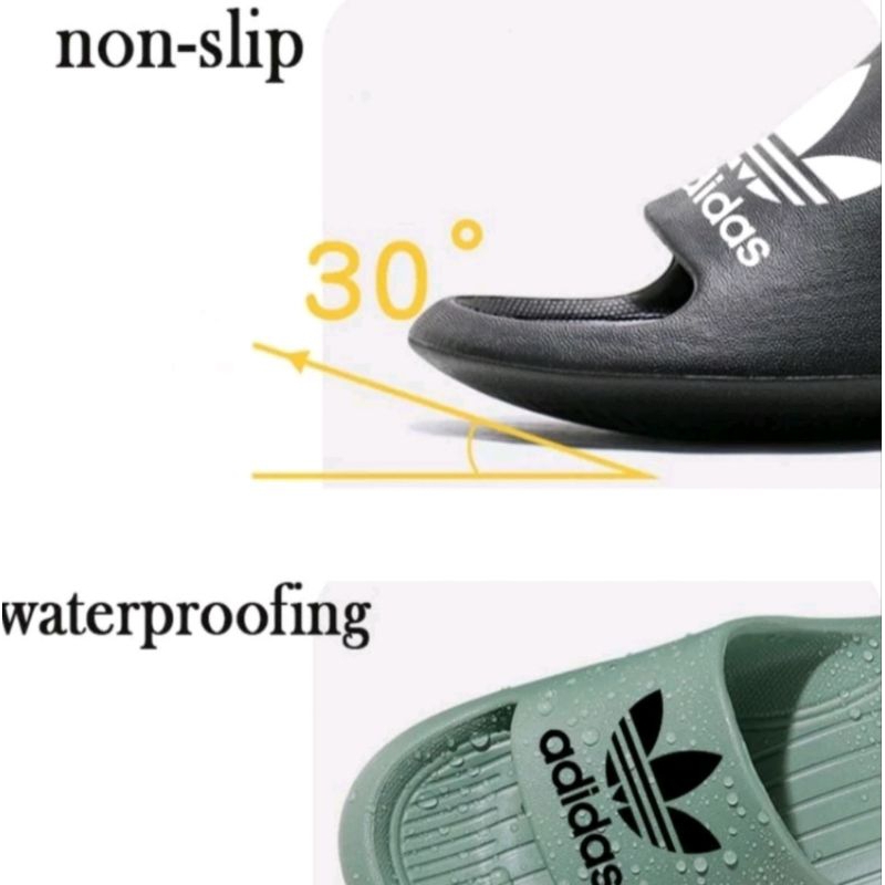 Sandal Nike/ Addids Cowok Cewek Sandal Indoor Luar Ruangan Sandal Selop Distro Nike Adids Sandal Sel