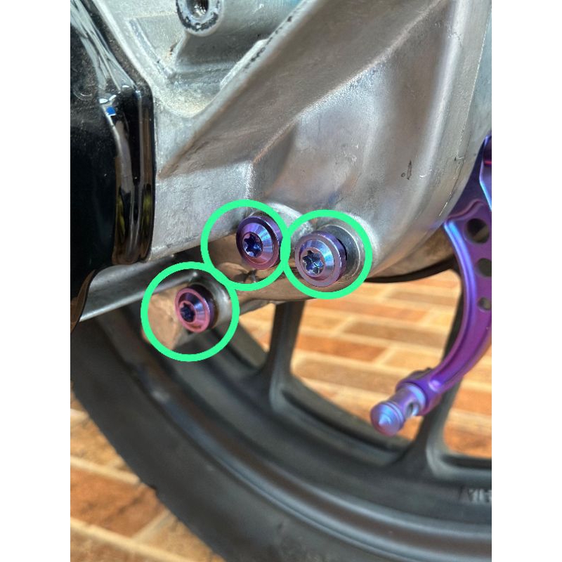 Baut Set Bagian Oli Gardan Vario 125 150 Original Vietnam