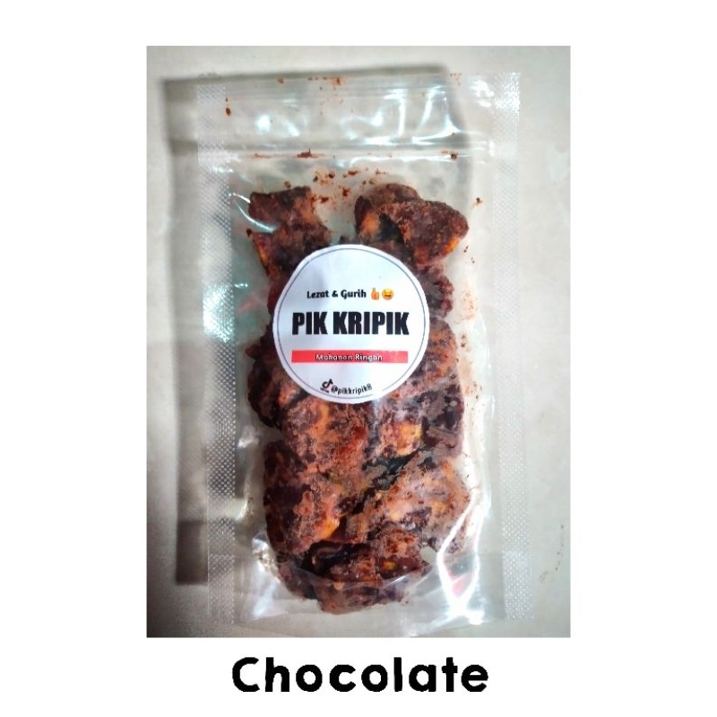 

Kripik Pisang Lumer Rasa Chocolate