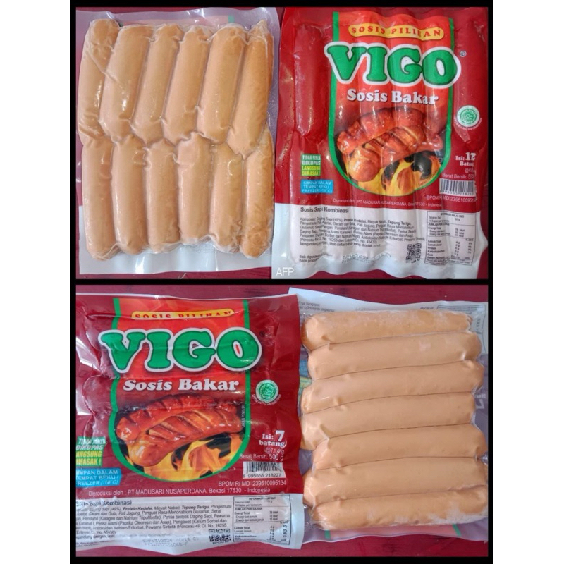 

sosis vigo sapi bakar isi 12 500gr