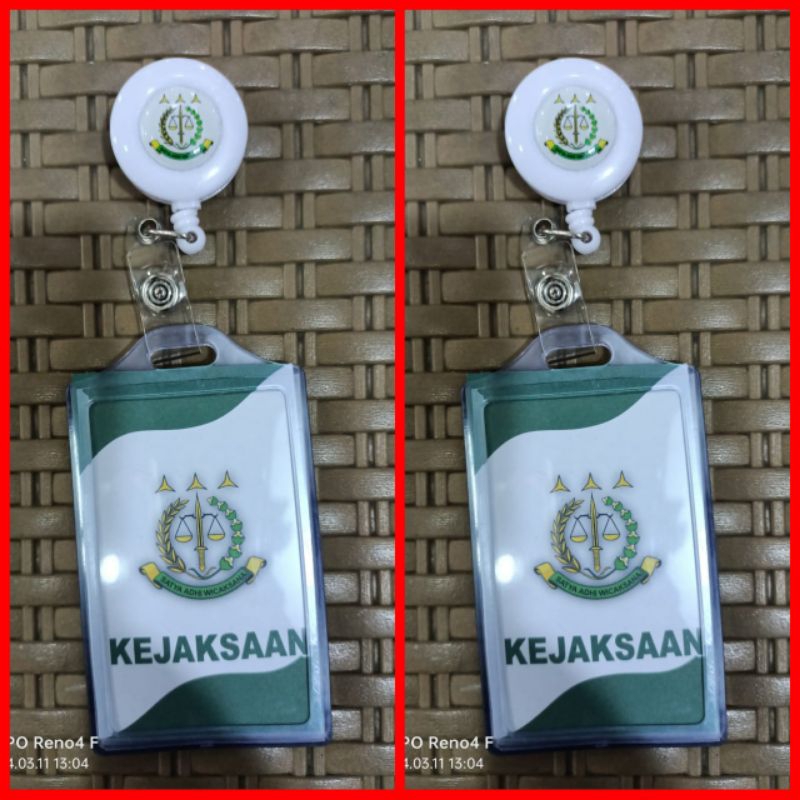 GANTUNGAN ID CARD YOYO KEJAKSAAN/ ID CARD HOLDER KEJAKSAAN/ ID CARD HOLDER/ GANTUNGAN ID CARD/ YOYO/