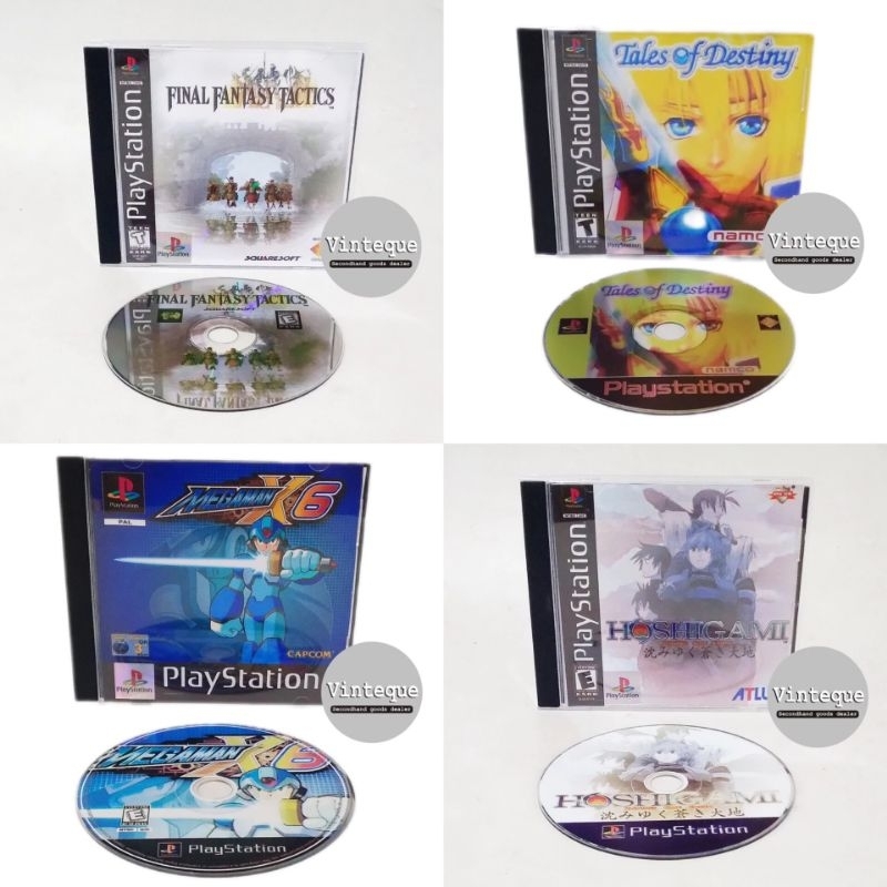 Kaset CD PS Playstation PS1 PS 1 PS One Original Pabrik Copab