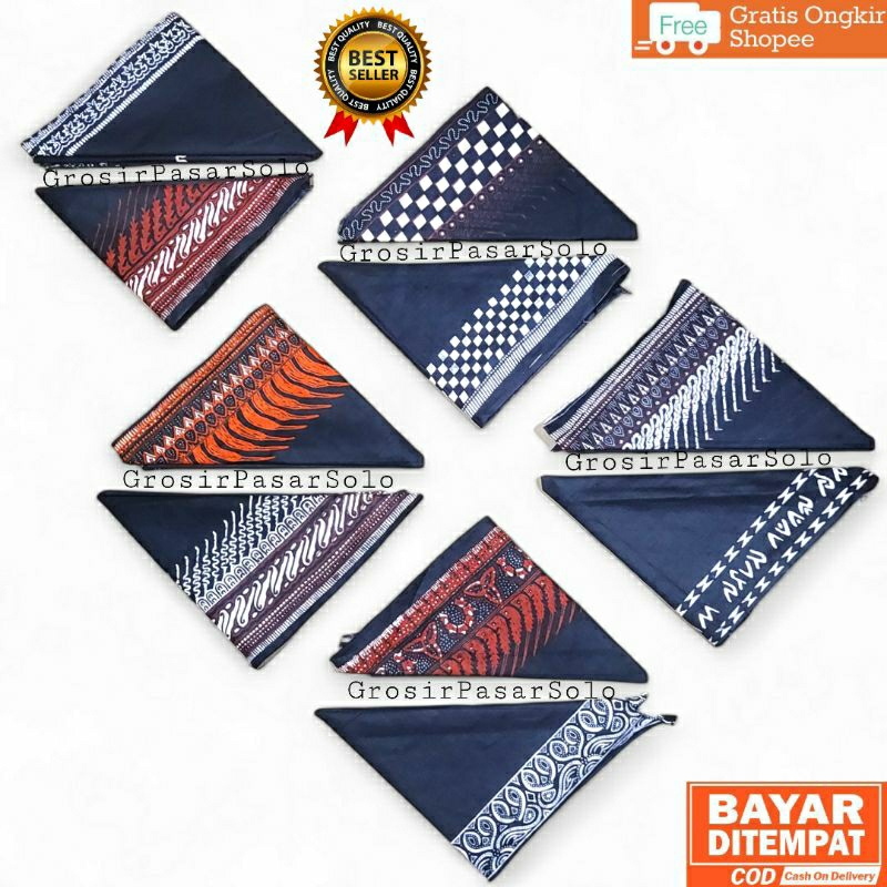 UDENG SEGITIGA BIASA 12 MOTIF / udeng jawa / udeng jaranan / iket bali / udeng bali / barongan / gan