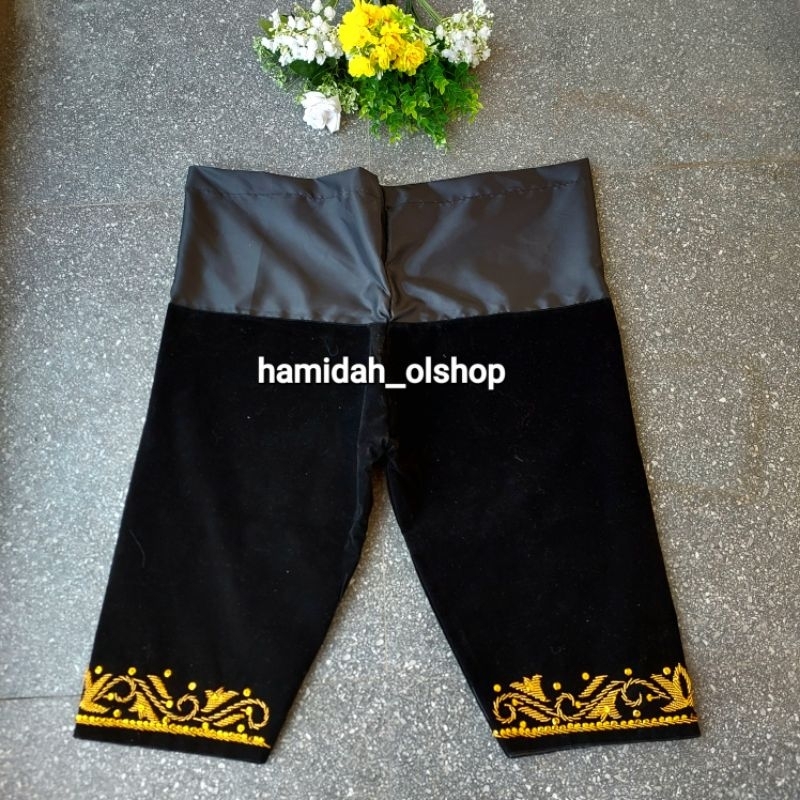 Celana Pendek Bludru Tari Dewasa PAYET / Celana Kuda Lumping