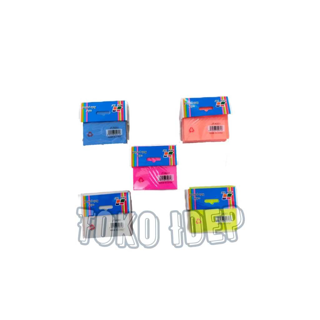 

Sticky Notes Transparan 50 Lembar / Memo Tempel Plastik JK-K001