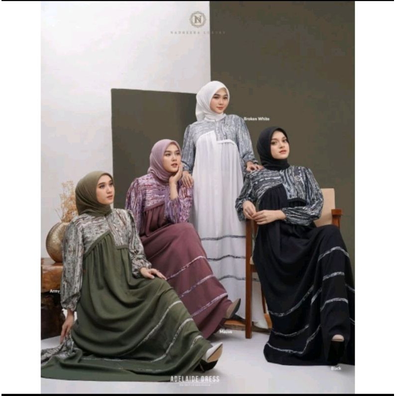 ADELAIDE DRESS BY NADHEERA LUXURY