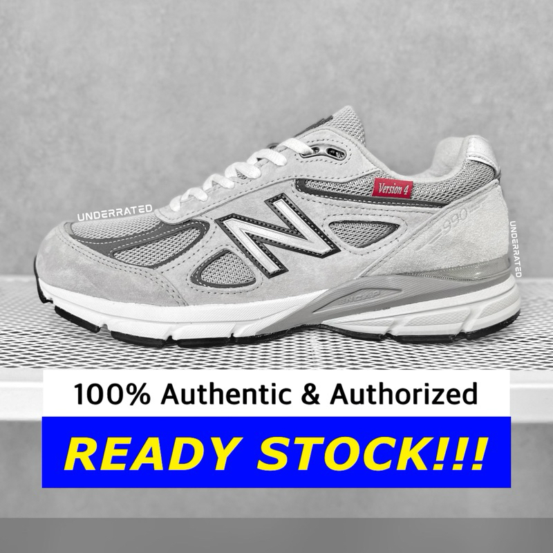New Balance 990 V4 Version 4 Grey M990VS4 (100% Authenthic)
