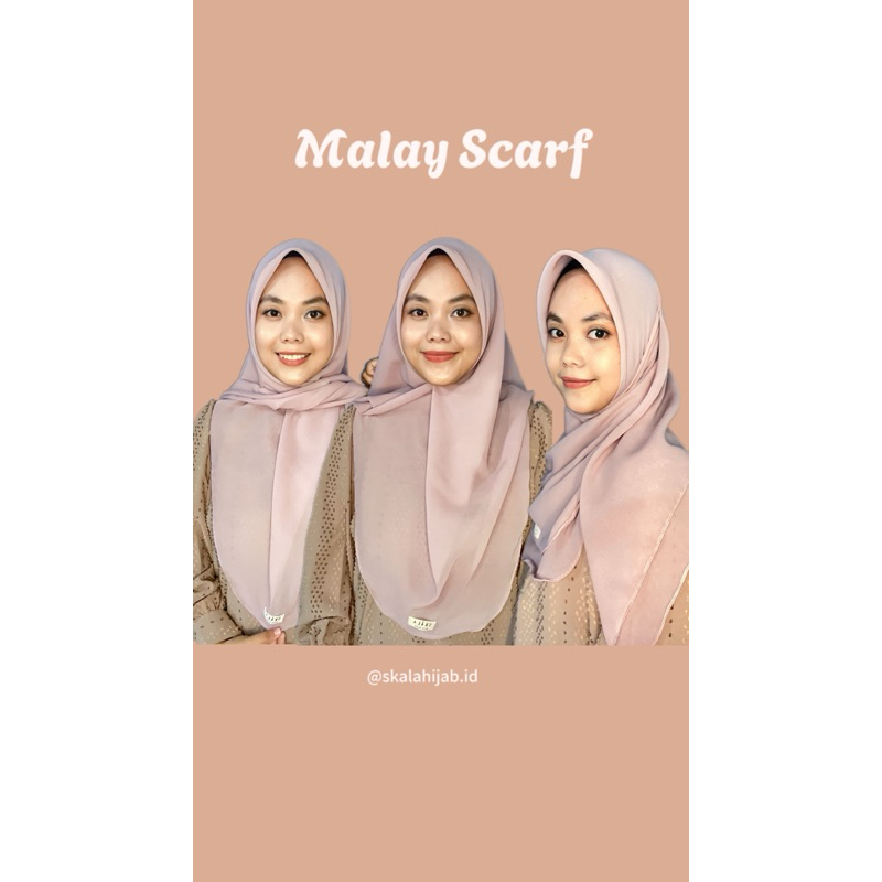 Safeeya hijab || Malay Scarf || Hijab Malay