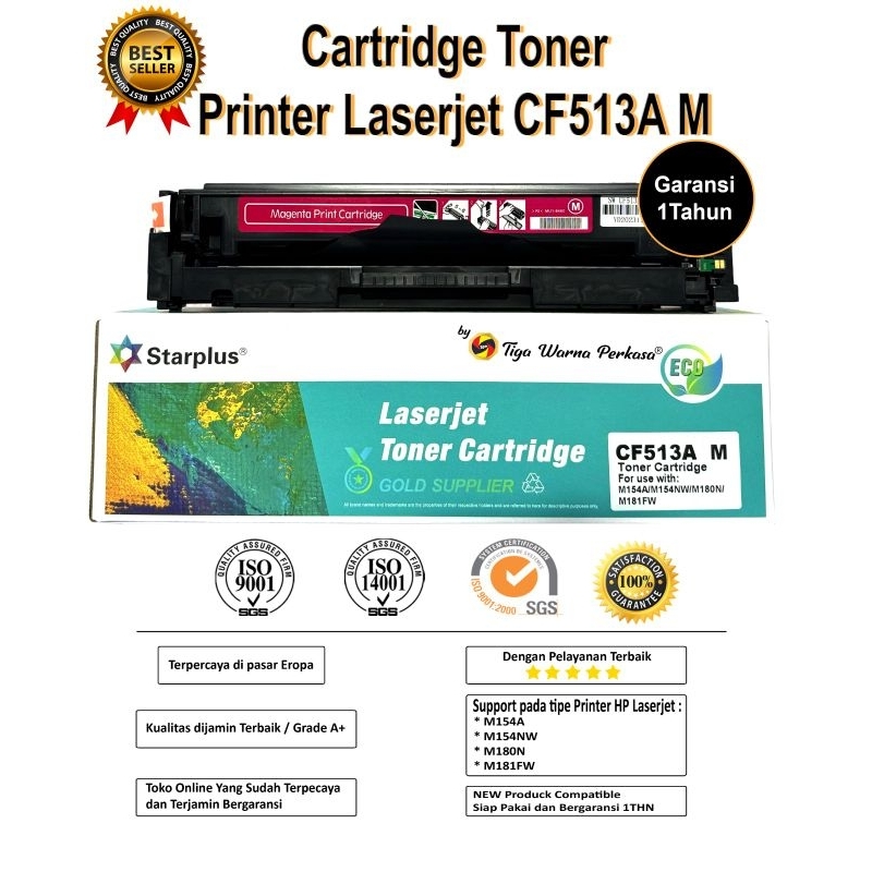 Cartridge Toner Compatible CF510A CF511A CF512A CF513A