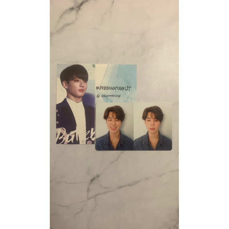 BTS Jimin Tear R photocard pc