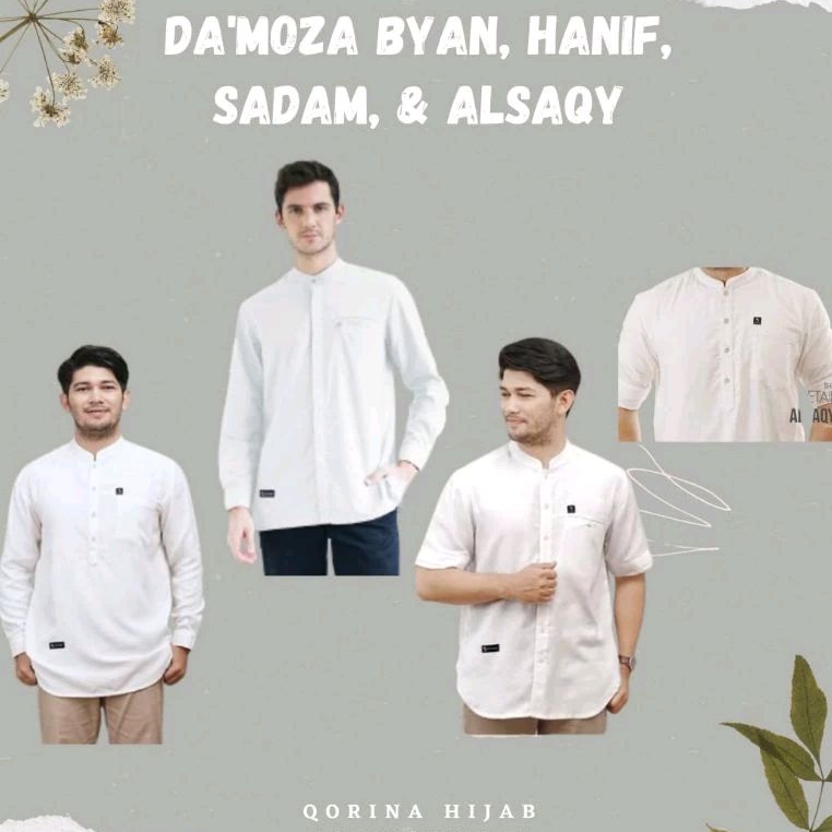 Koko putih / Koko putih panjang/ pendek / Koko mutif terbaru / damoza byan/ damoza Hanif / damoza al