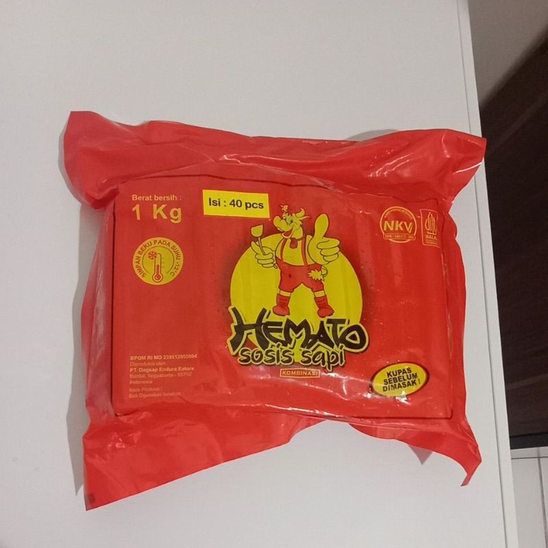 

Sosis Sapi Hemato 1kg