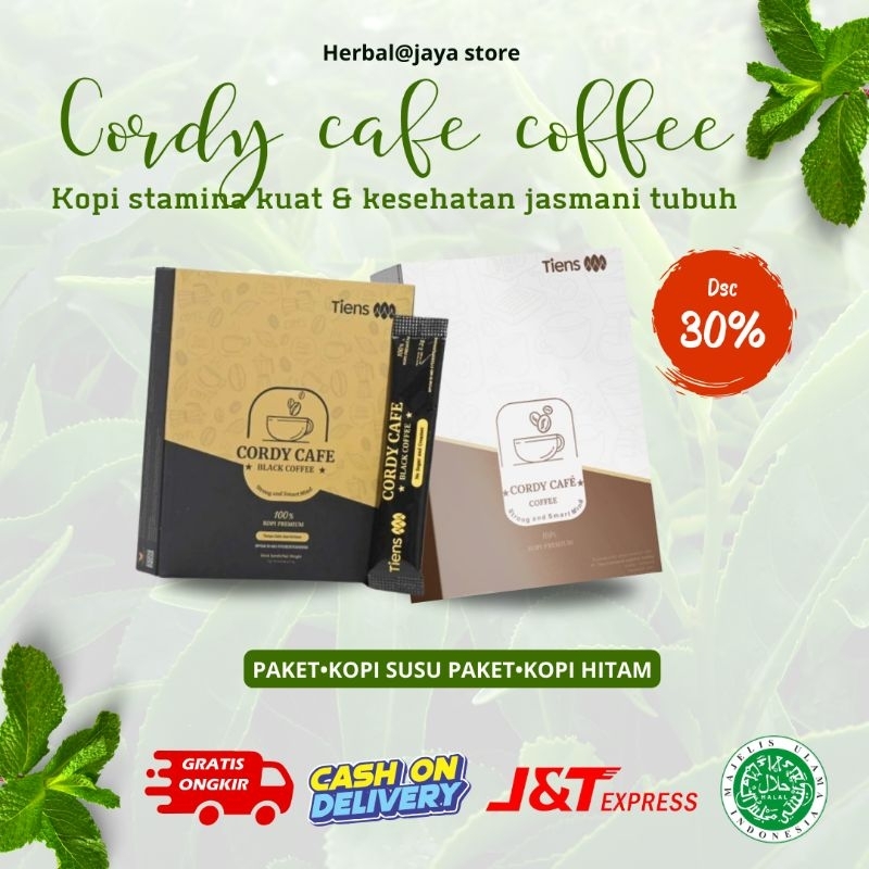 

TIENS / CORDY COFE COFFEE KOPI STAMINA KUAT DAN KESEHATAN JASMANI/AMPUH DAN ORIGINAL