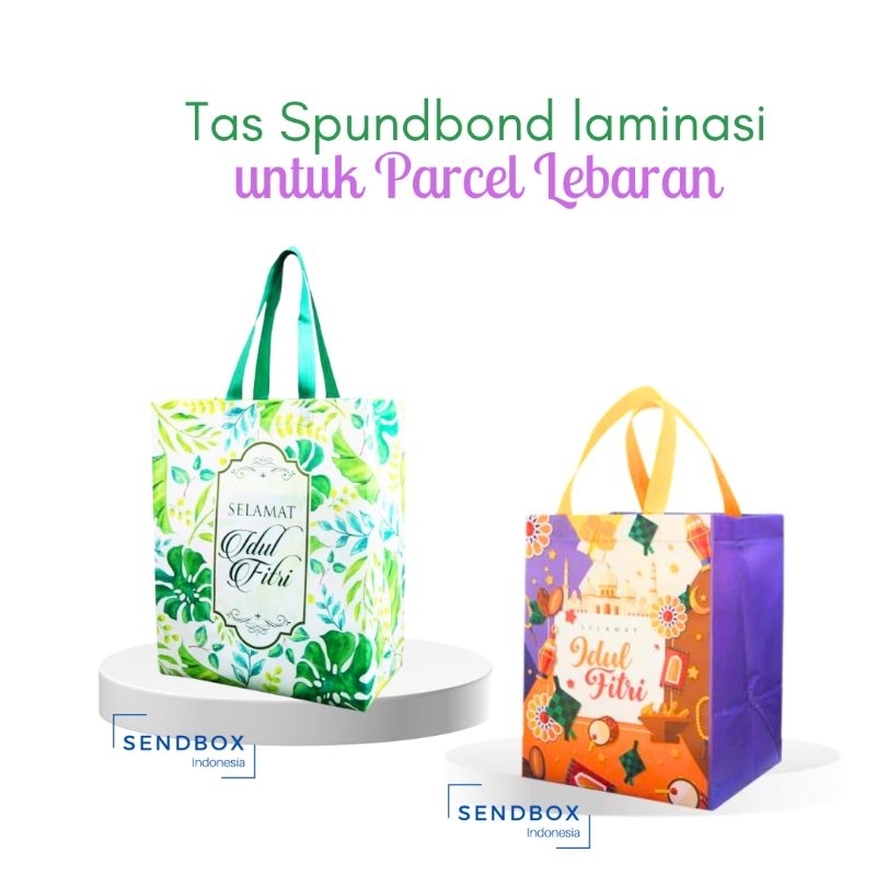 

Tas Spundbond kain laminasi lebaran idul fitri