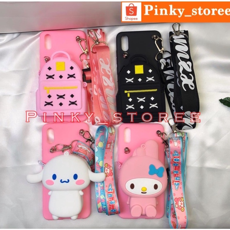 Best Product VIVO Y3 Y3i Y5  CASE BONEKA DOMPET KOIN  GANTUNGAN TALI SLEMPANG 48