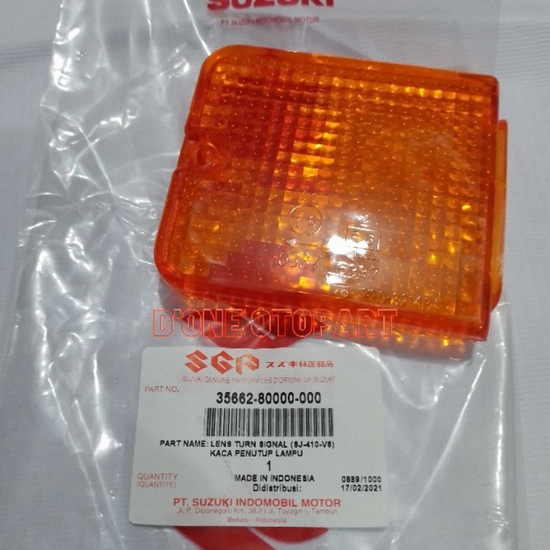 MIKA LAMPU STOP SUZUKI CARY/FUTURA KUNING ORIGINAL SGP35662-80000-000