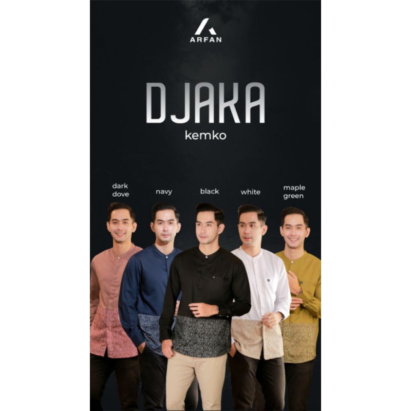 [READY STOK PUSAT] Djaka Kemko 3 by Arfan/koko batik dewasa/ORI ARFAN