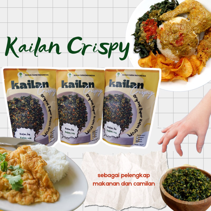 

Kailan Crispy 50 gram