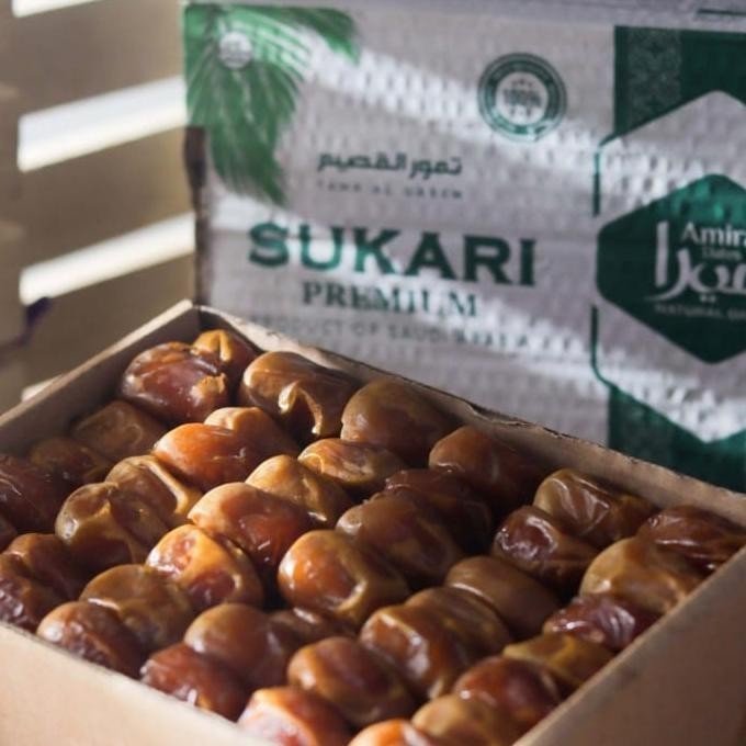 

KURMA SUKARI PREMIUM AMIRA 1 KG Sukkari Arab Saudi Kualitas Terbaik 1kg