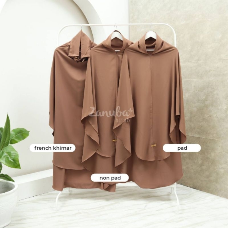 Khimar Nonpad Zanuba Ilyana Silk