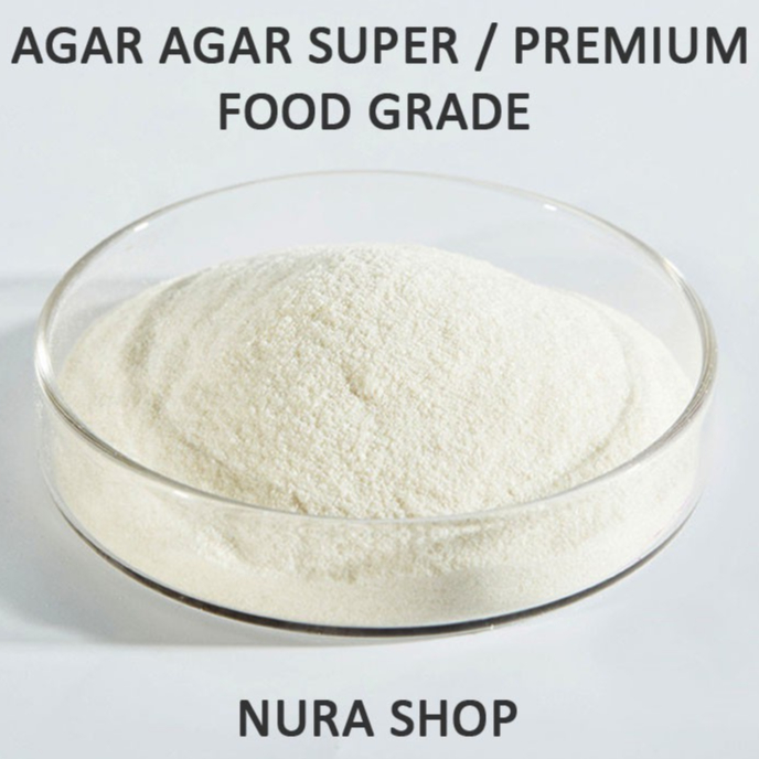 

Agar Agar Powder Murni / Tepung Agar Agar / Bubuk Agar Agar Plain Premium (500 g)