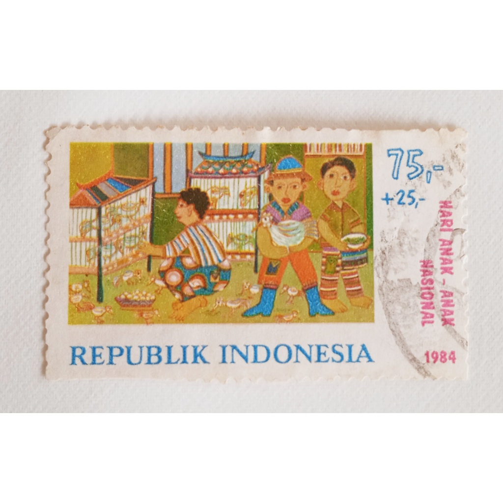 

Perangko Kuno Indonesia Tema Hari Anak Nasional