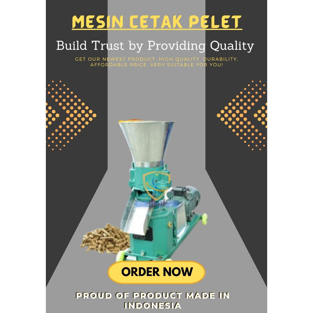 Mesin Pencetak Pelet - Mesin Pembuat Pelet - Mesin Pelet - Mesin Pakan