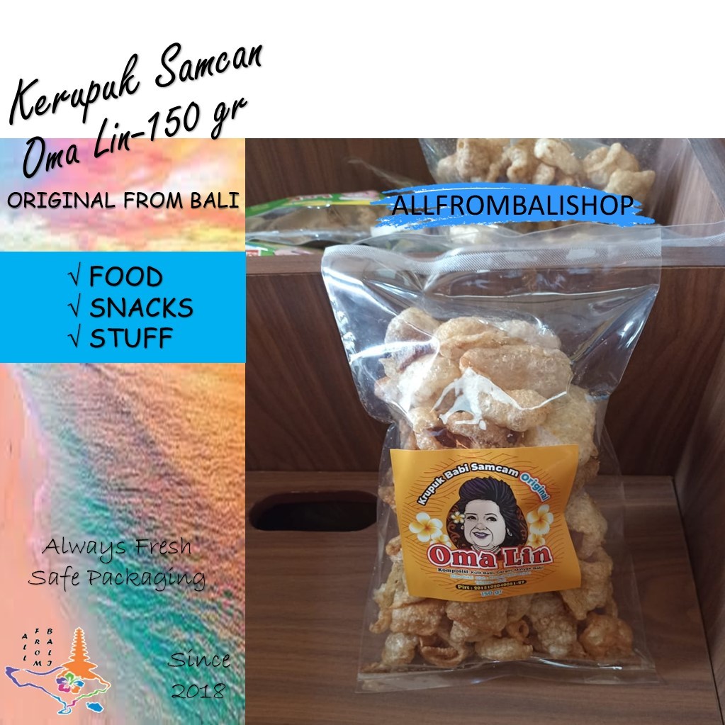

KERUPUK SAMCAN OMA LIN-150 gr