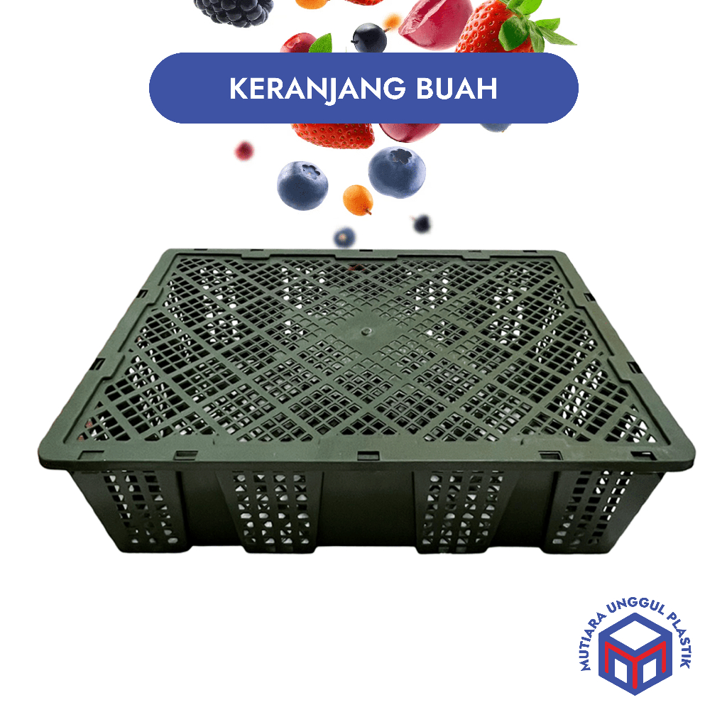 KERANJANG BUAH/KERANJANG SERBAGUNA ADA TUTUP PLASTIK MURAH